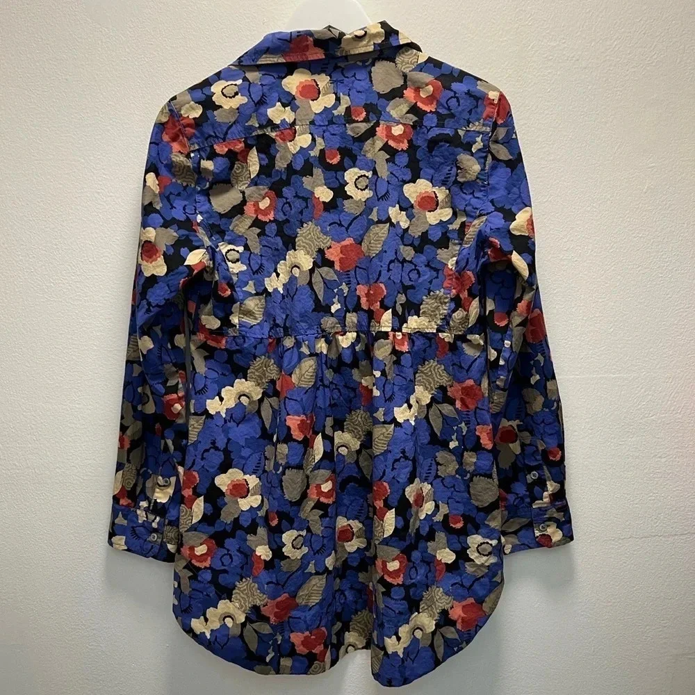 Tyler Boe 100% Cotton Button Up Top - Picture 5 of 7